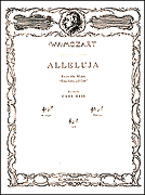 Alleluja Vocal Solo & Collections sheet music cover